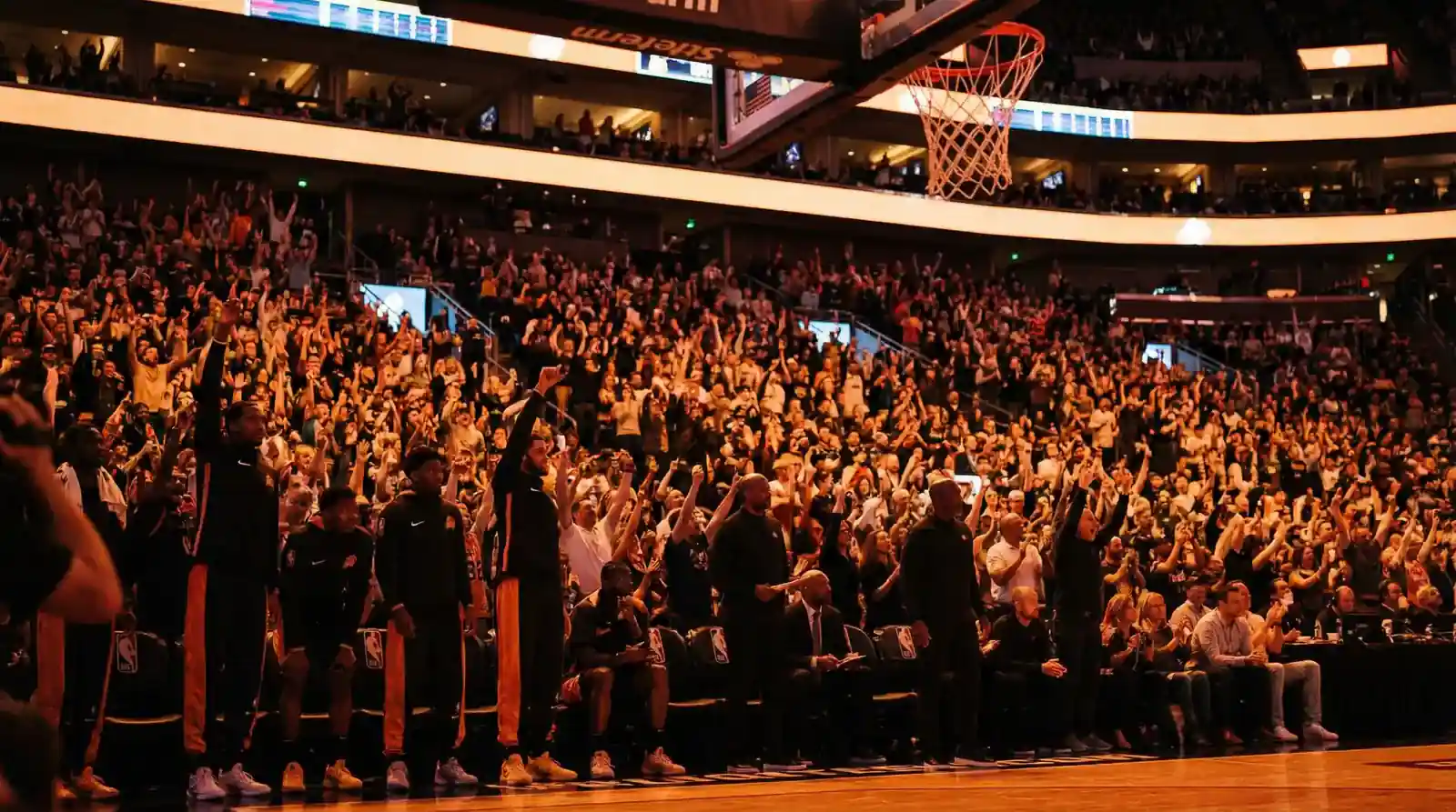 NBA-kotiedun vaikutus joukkueiden voittoprosenttiin